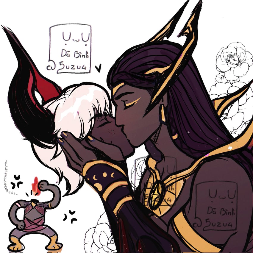 xerath, azir, and arcana xerath (league of legends and 1 more) drawn by 5uzu4