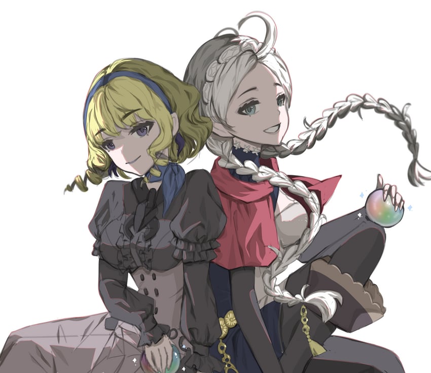 nina and constance von nuvelle (fire emblem and 3 more) drawn by mariirasuto7