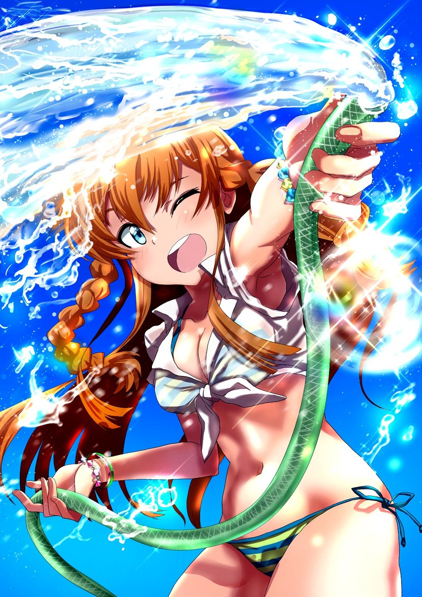 kousaka umi (idolmaster and 1 more) drawn by run_p_(aveton)