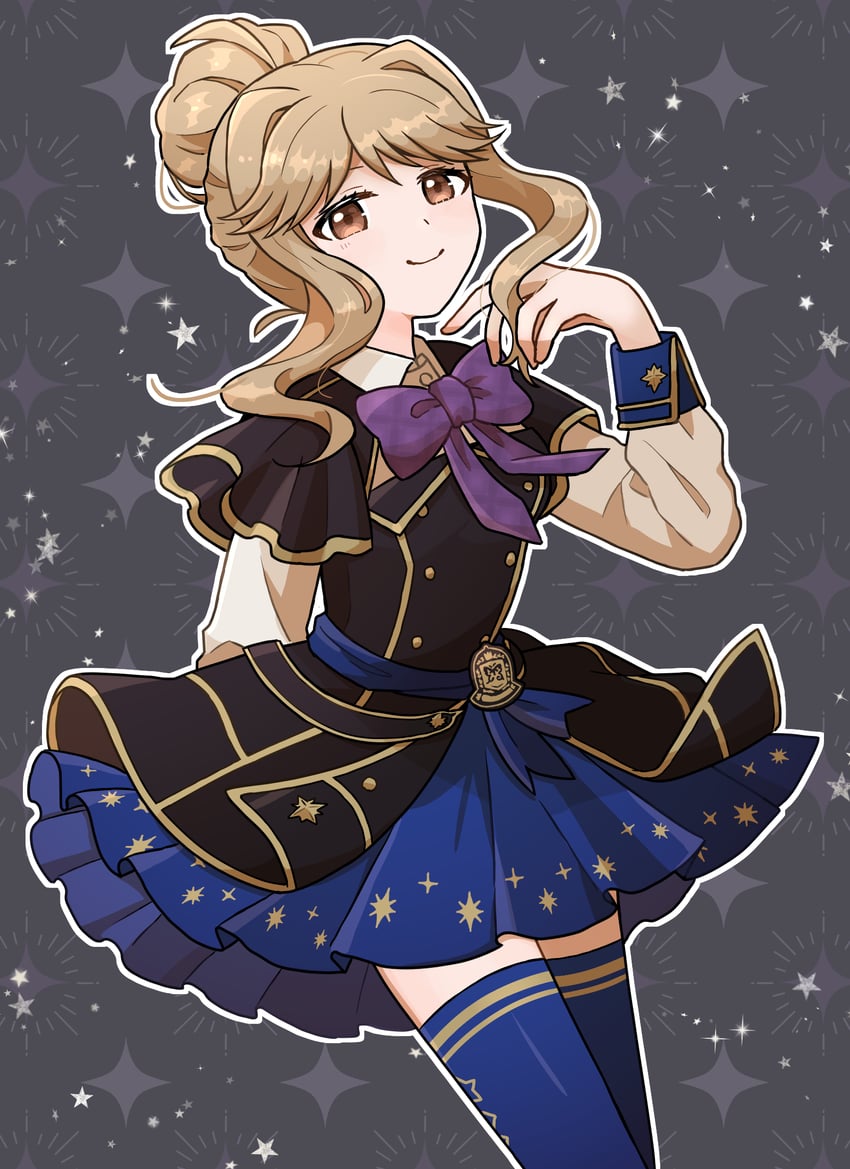 tenkubashi tomoka (idolmaster and 2 more) drawn by yotsubaringo