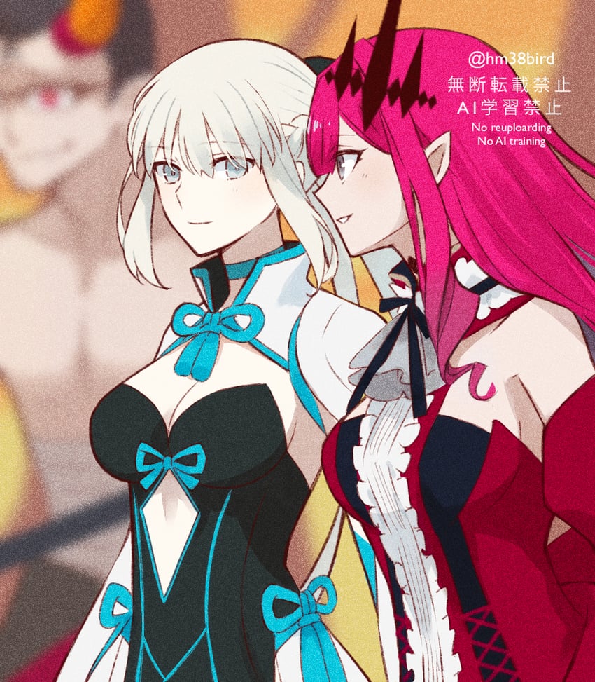 baobhan sith, morgan le fay, and beryl gut (fate and 2 more) drawn by nakanohiro