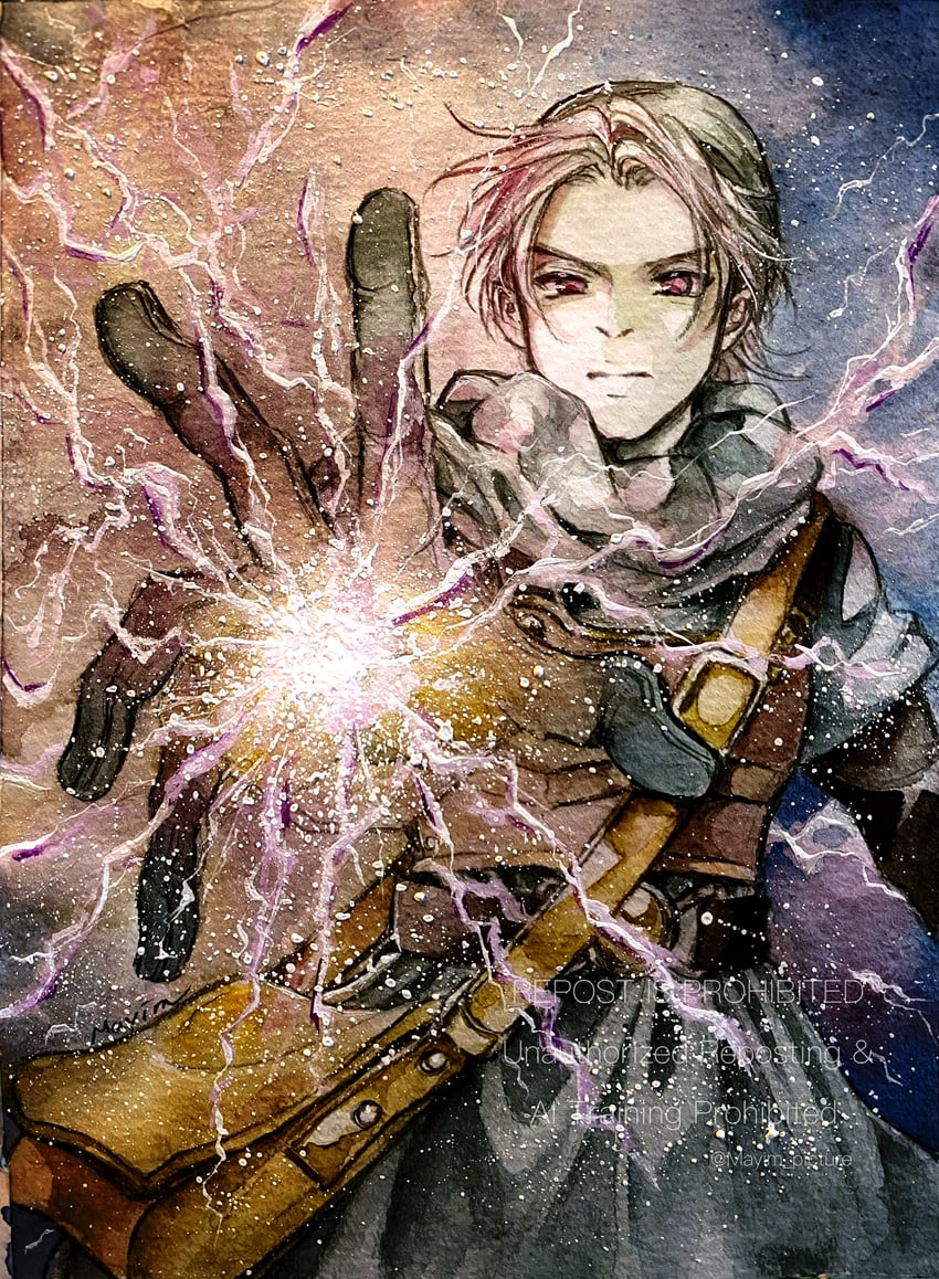 terry (dragon quest and 1 more) drawn by mayim