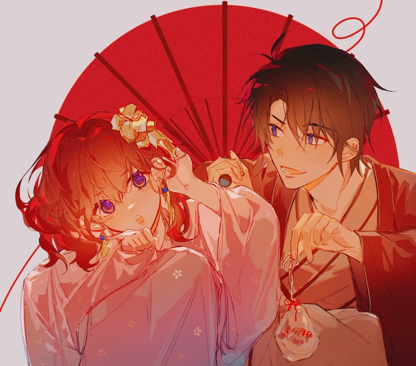 yona and hak (akatsuki no yona) drawn by humi_humi