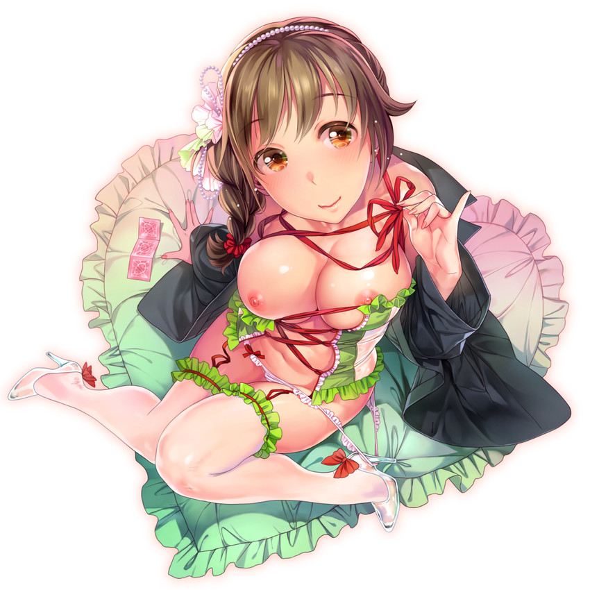 senkawa chihiro (idolmaster and 1 more) drawn by nekomata_naomi