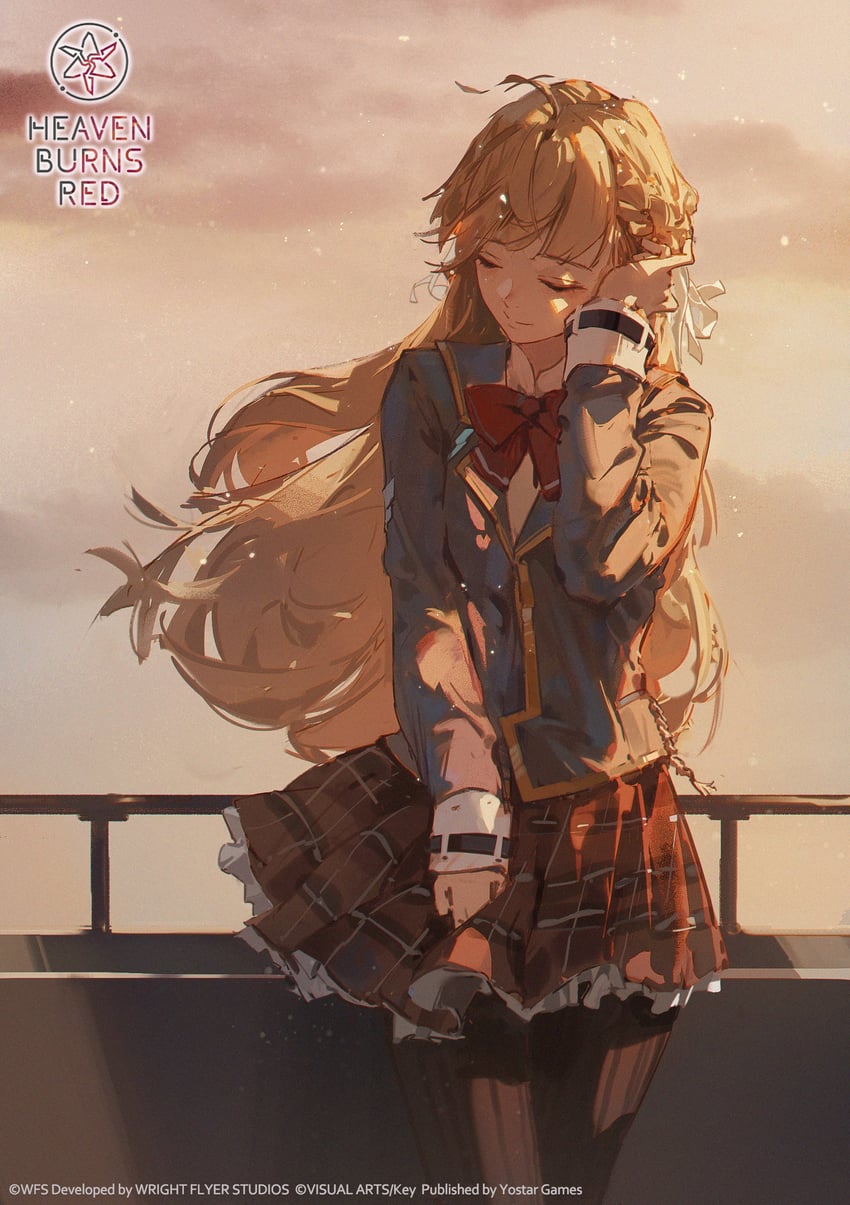 toujou tsukasa (heaven burns red) drawn by dino_(dinoartforame)