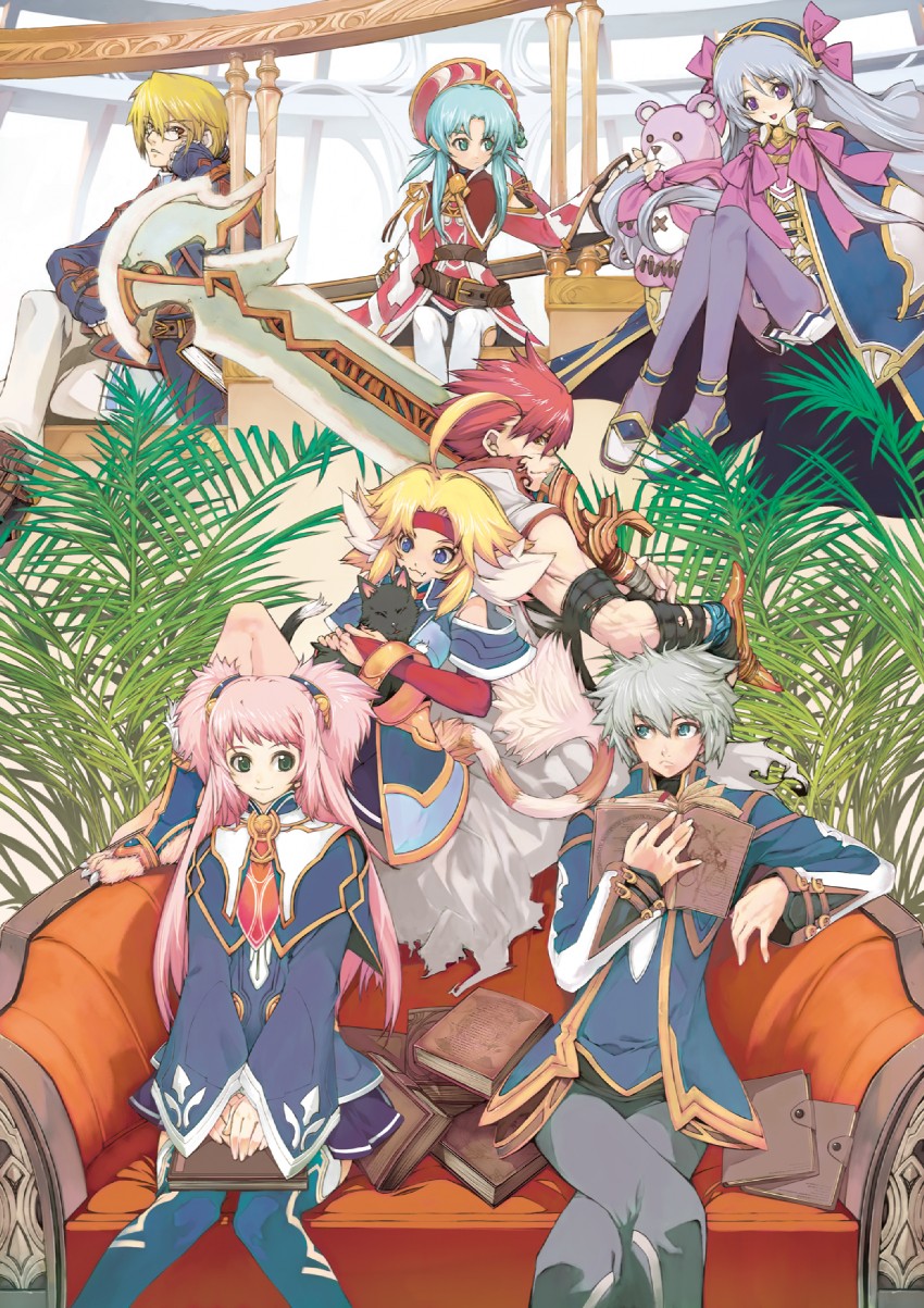 pamela ibis, vayne aurelius, philomel hartung, nicole mimi tithel, anna laemmle, and 3 more (atelier and 1 more) drawn by yoshizumi_kazuyuki