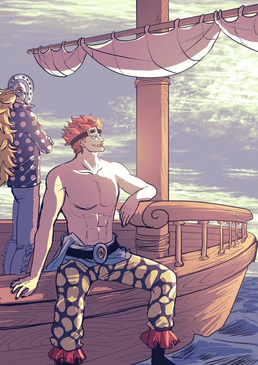 eustass kid and killer (one piece) drawn by ororor51