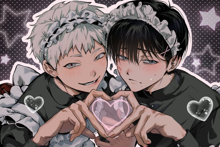 indou hikaru and tsujinaka yoshiki (hikaru ga shinda natsu) drawn by lox_iy