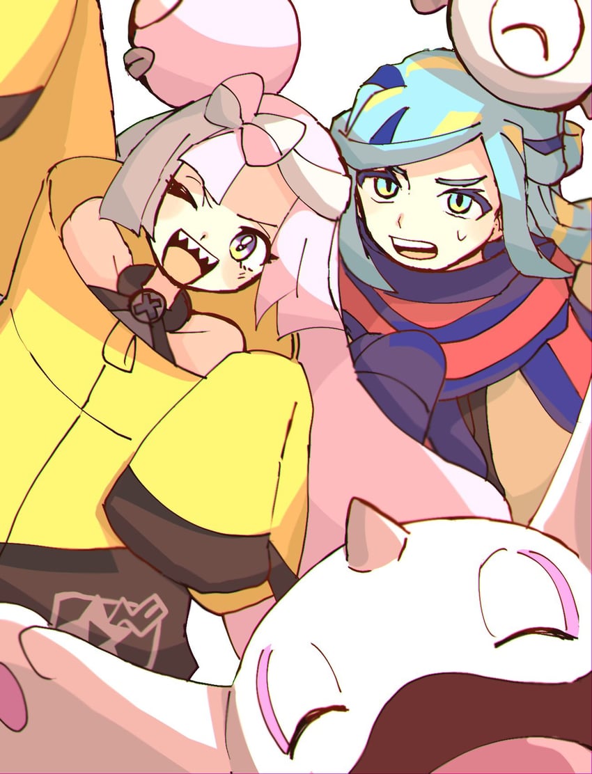iono, grusha, and cetoddle (pokemon and 1 more) drawn by non_pmpm