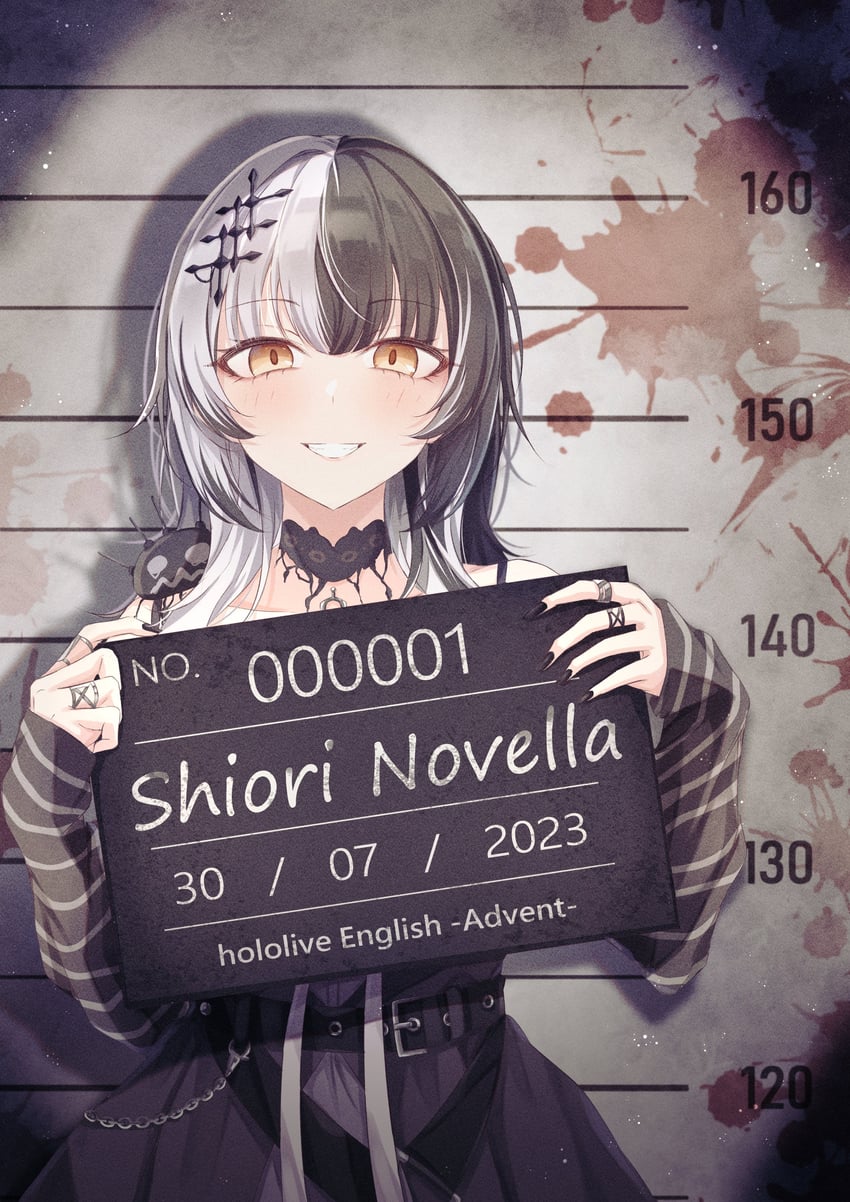 shiori novella and yorick (hololive and 1 more) drawn by ch13