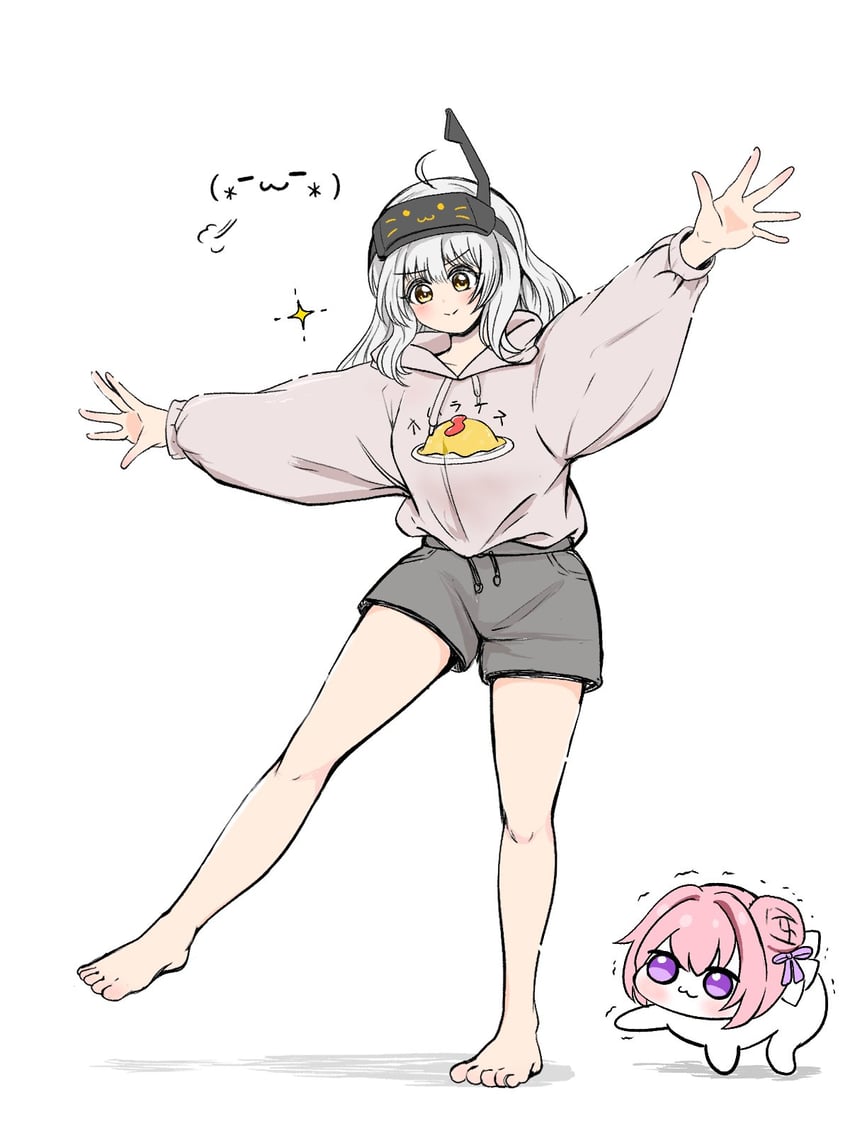 doro and snow white (goddess of victory: nikke) drawn by syoko1151
