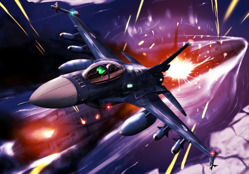 hrimfaxi (ace combat and 1 more) drawn by zephyr164