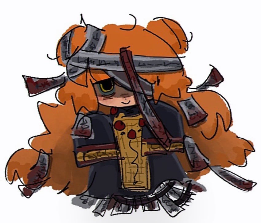 ishmael (project moon and 1 more) drawn by herbbbbby