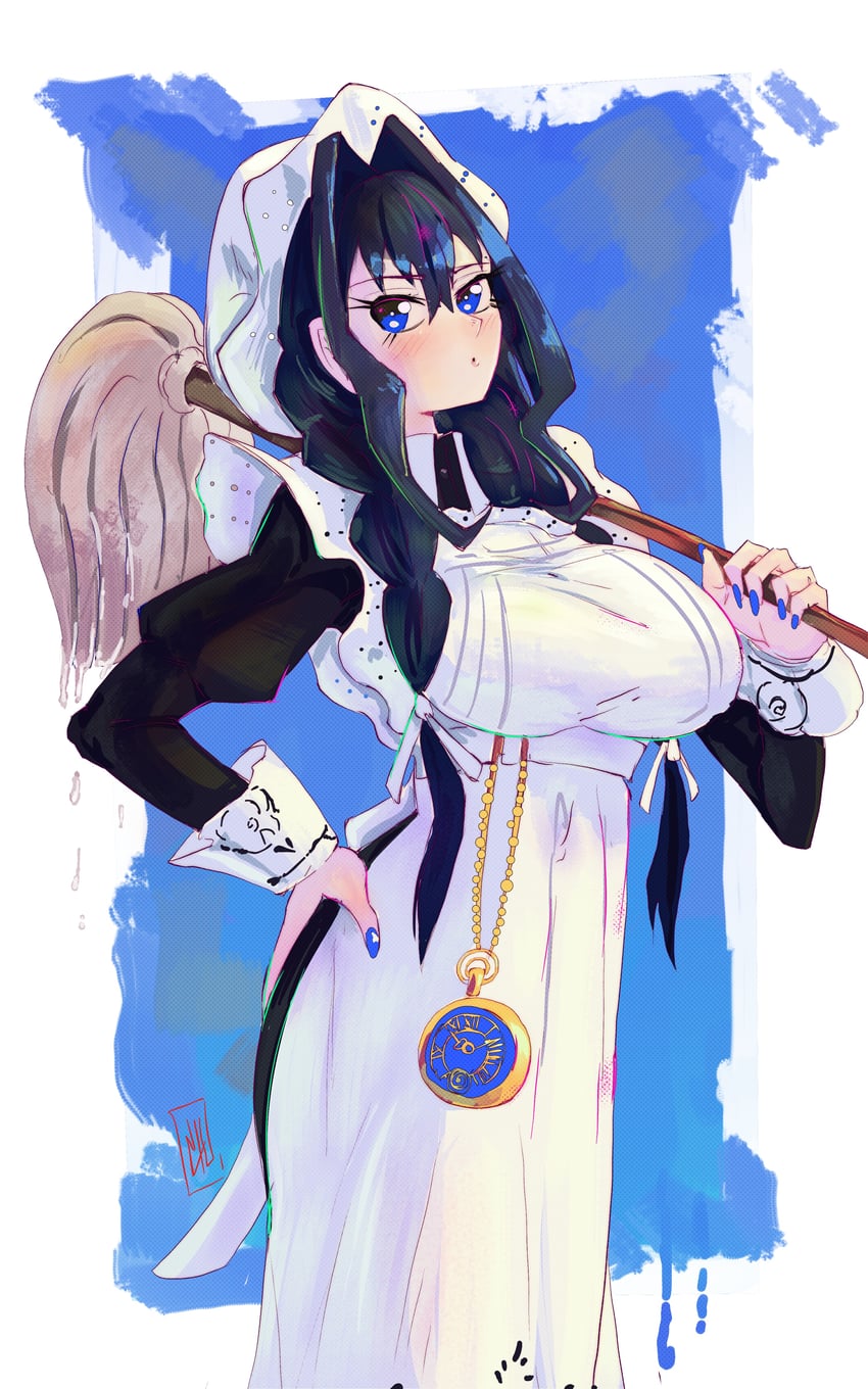 ouro kronii (hololive and 1 more) drawn by boutsoftheblind