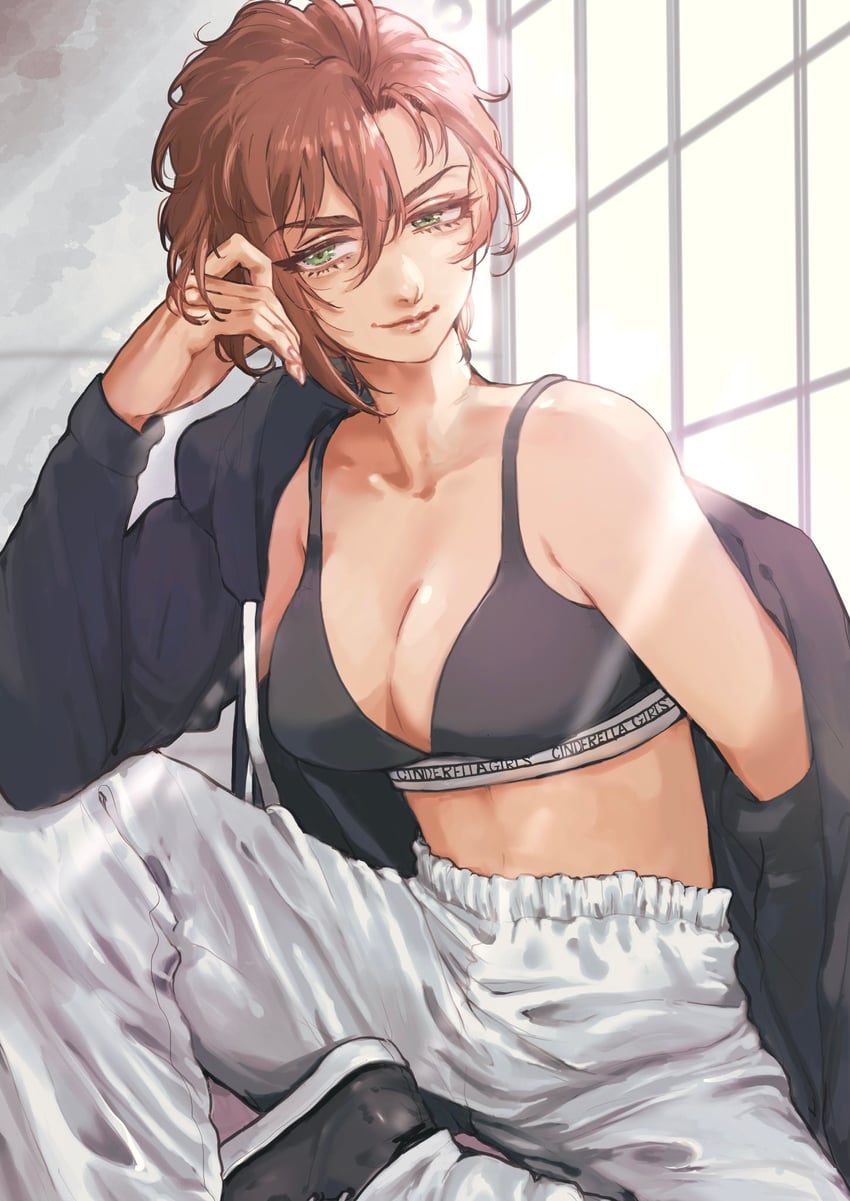 kiba manami (idolmaster and 1 more) drawn by shinogugu