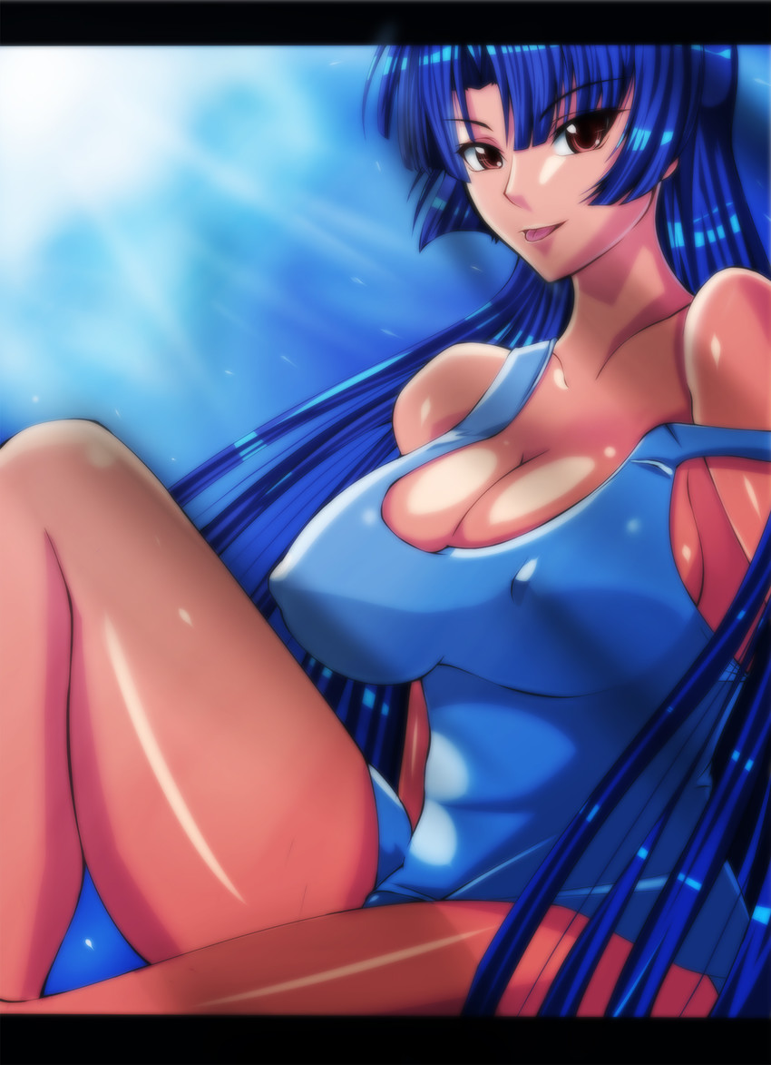yatsu murasaki (taimanin and 1 more) drawn by r-wade