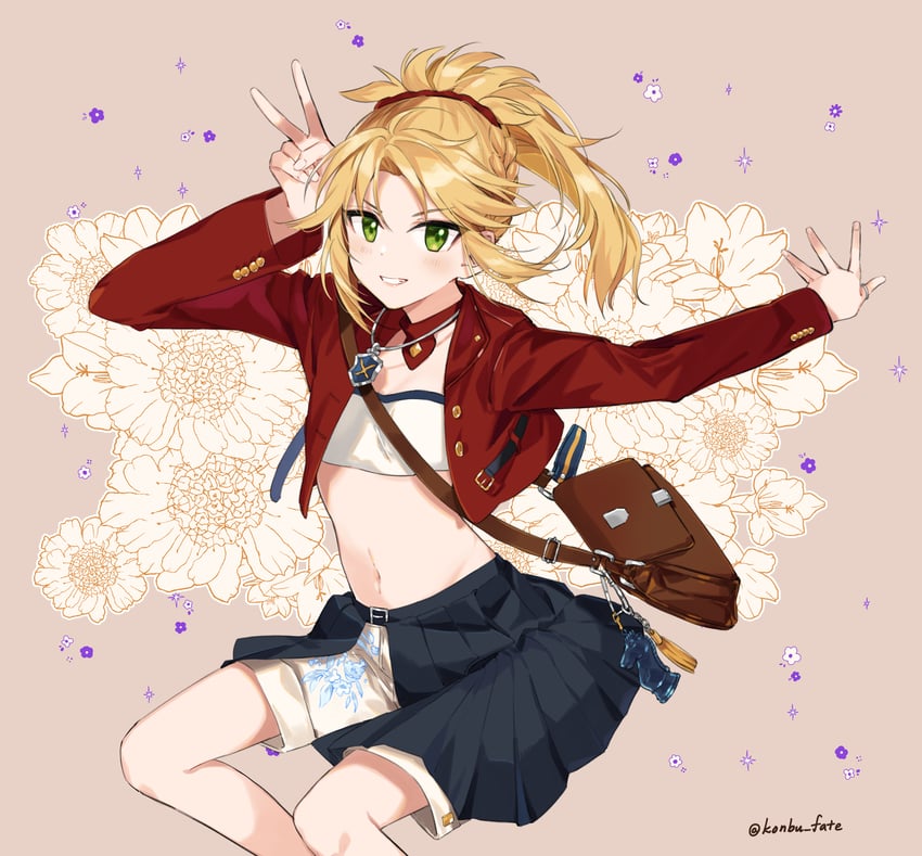 mordred (fate and 1 more) drawn by rizu033