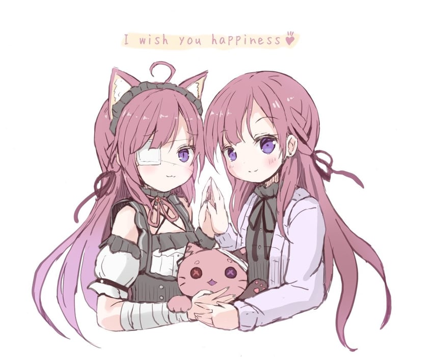 mikeneko and pon-chan (original and 1 more) drawn by baumkuchen_umai