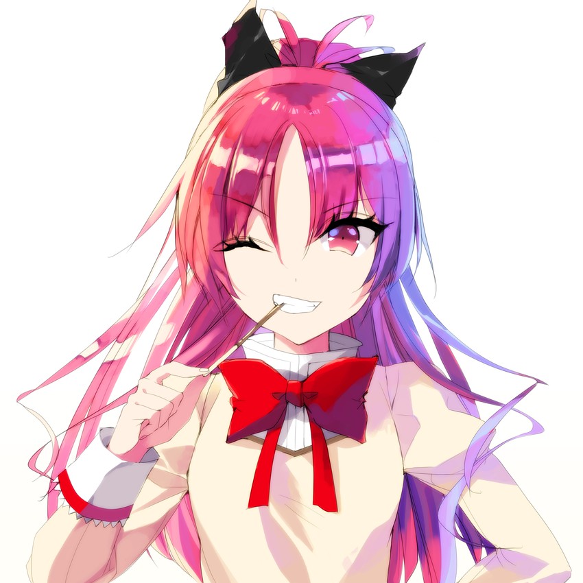 sakura kyoko (mahou shoujo madoka magica) drawn by misteor