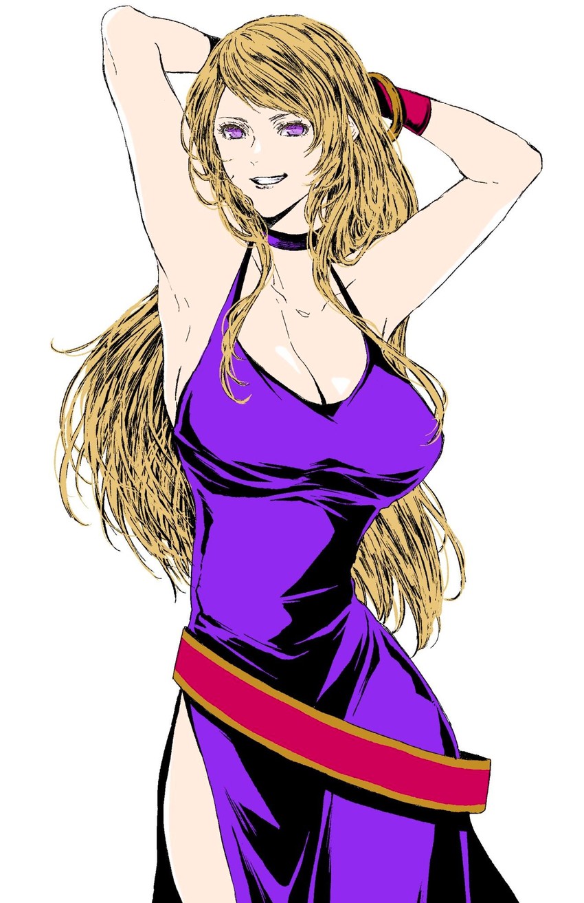 b. jenet (fatal fury and 1 more) drawn by osakana_e