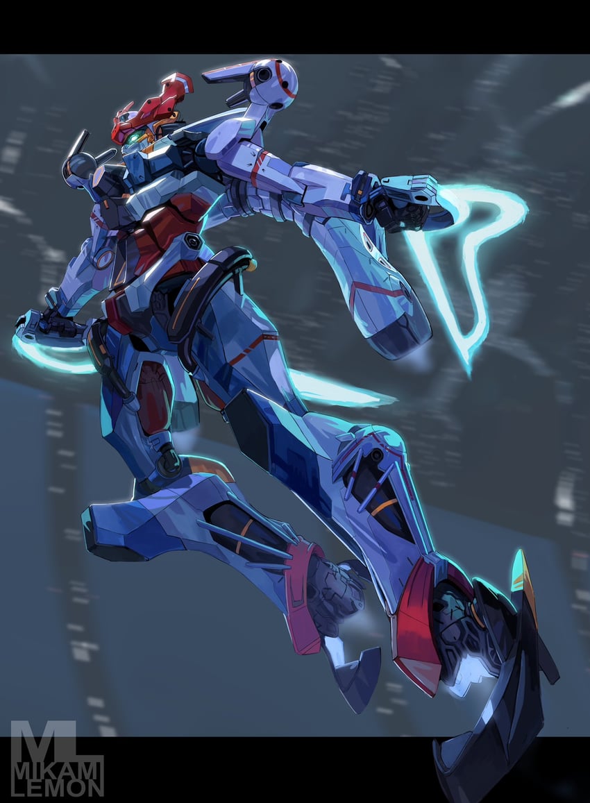 gquuuuuux (gundam and 1 more) drawn by mikan_lemon
