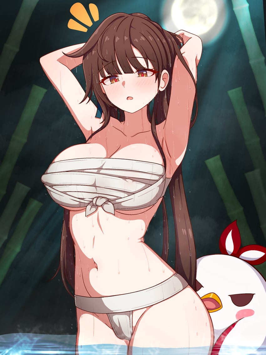 jingwei and li sushang (honkai and 1 more) drawn by milliani