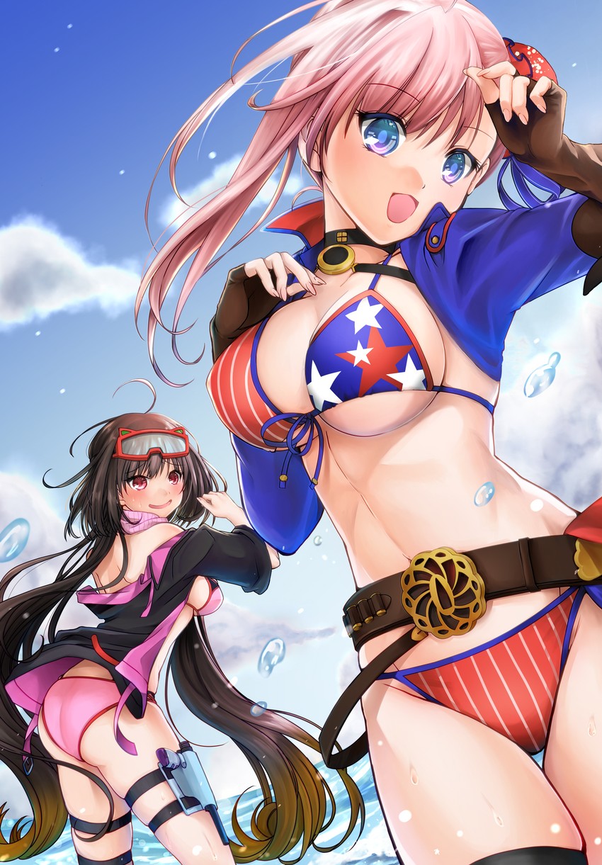 miyamoto musashi and osakabehime (fate and 1 more) drawn by alicexxxfragment