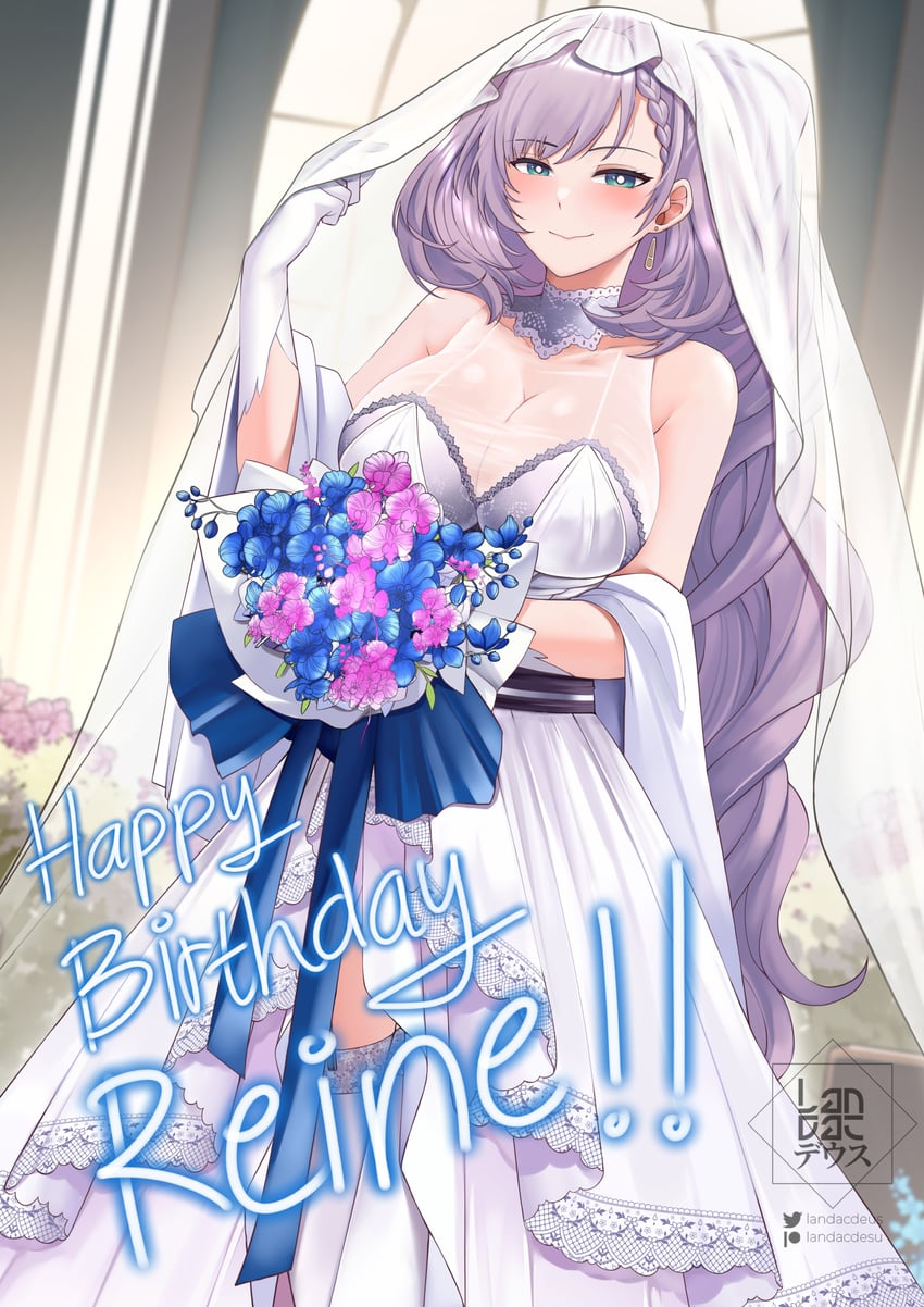 pavolia reine (hololive and 1 more) drawn by landacdeus