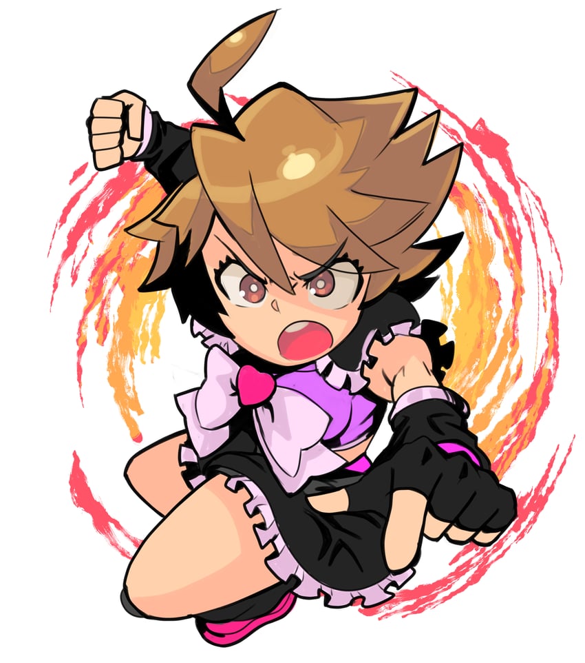 misumi nagisa and cure black (precure and 1 more) drawn by okera