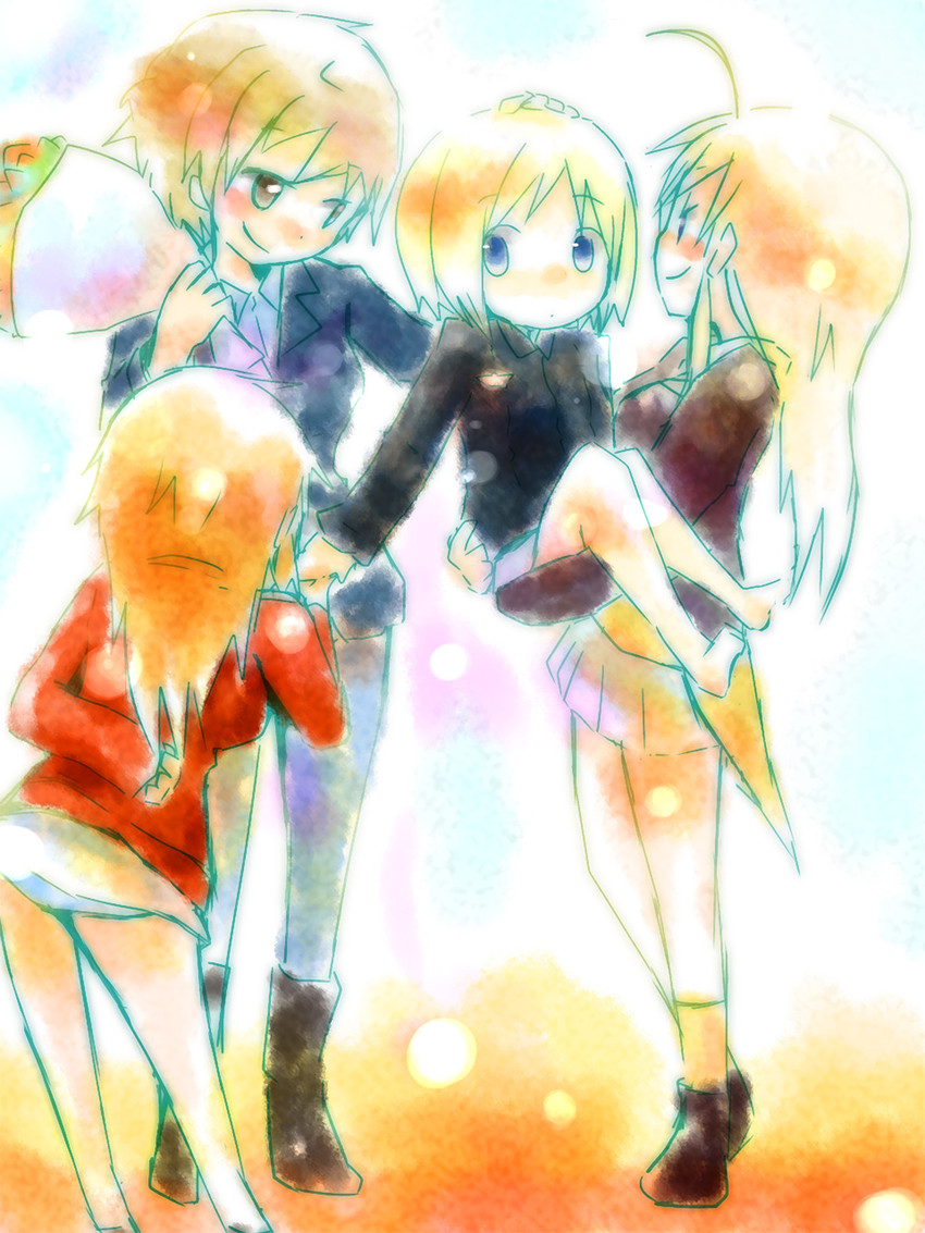 erica hartmann, charlotte e. yeager, hanna-justina marseille, and waltrud krupinski (world witches series and 3 more) drawn by muro