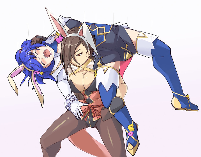 kagero and catria (fire emblem and 3 more) drawn by jaegan