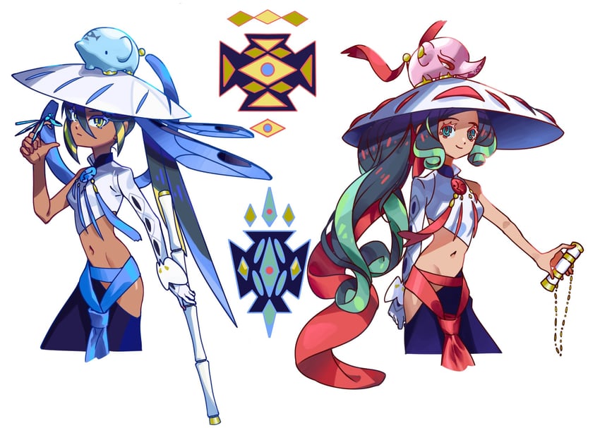 trung trac and trung nhi (fate and 1 more) drawn by suichoku_(suityoku_conpas)