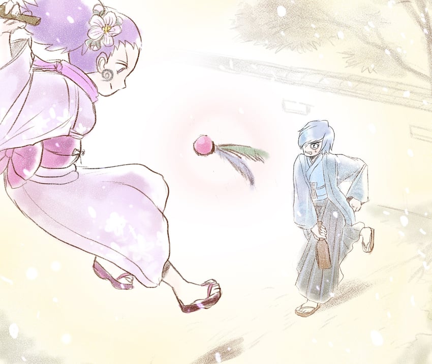 falkner and janine (pokemon and 1 more) drawn by makita_(mugitya3776)