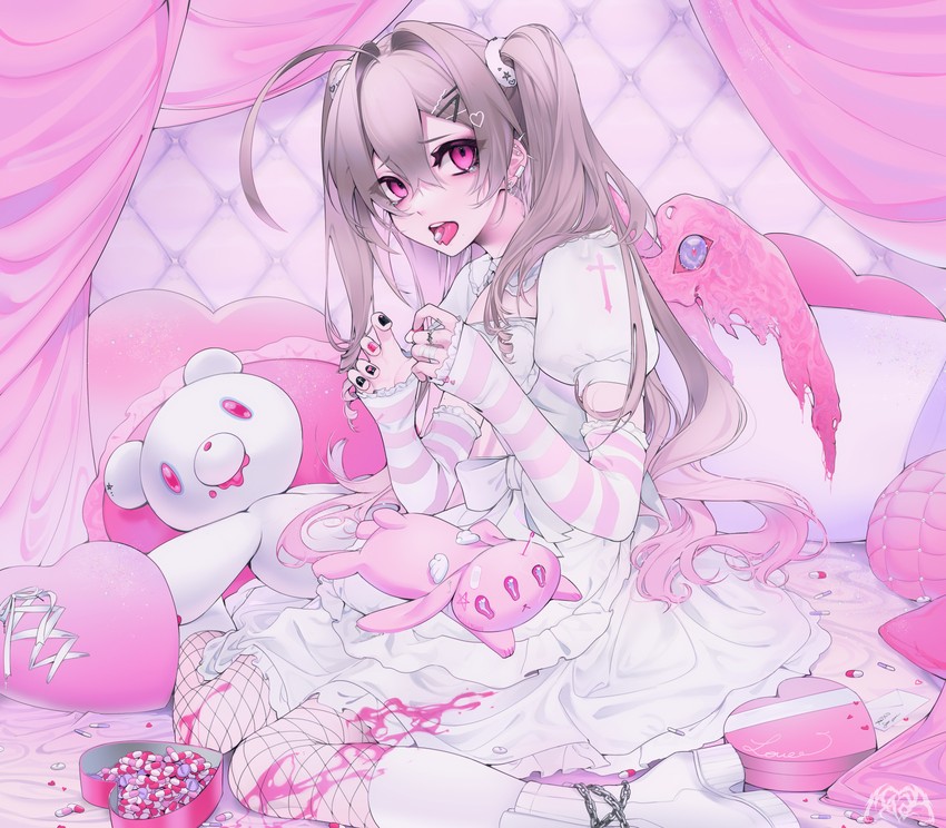 gloomy bear (original and 1 more) drawn by mazamuno