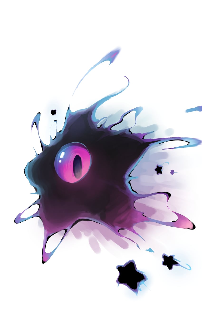 dark nebula (kirby and 1 more) drawn by mikanbananala