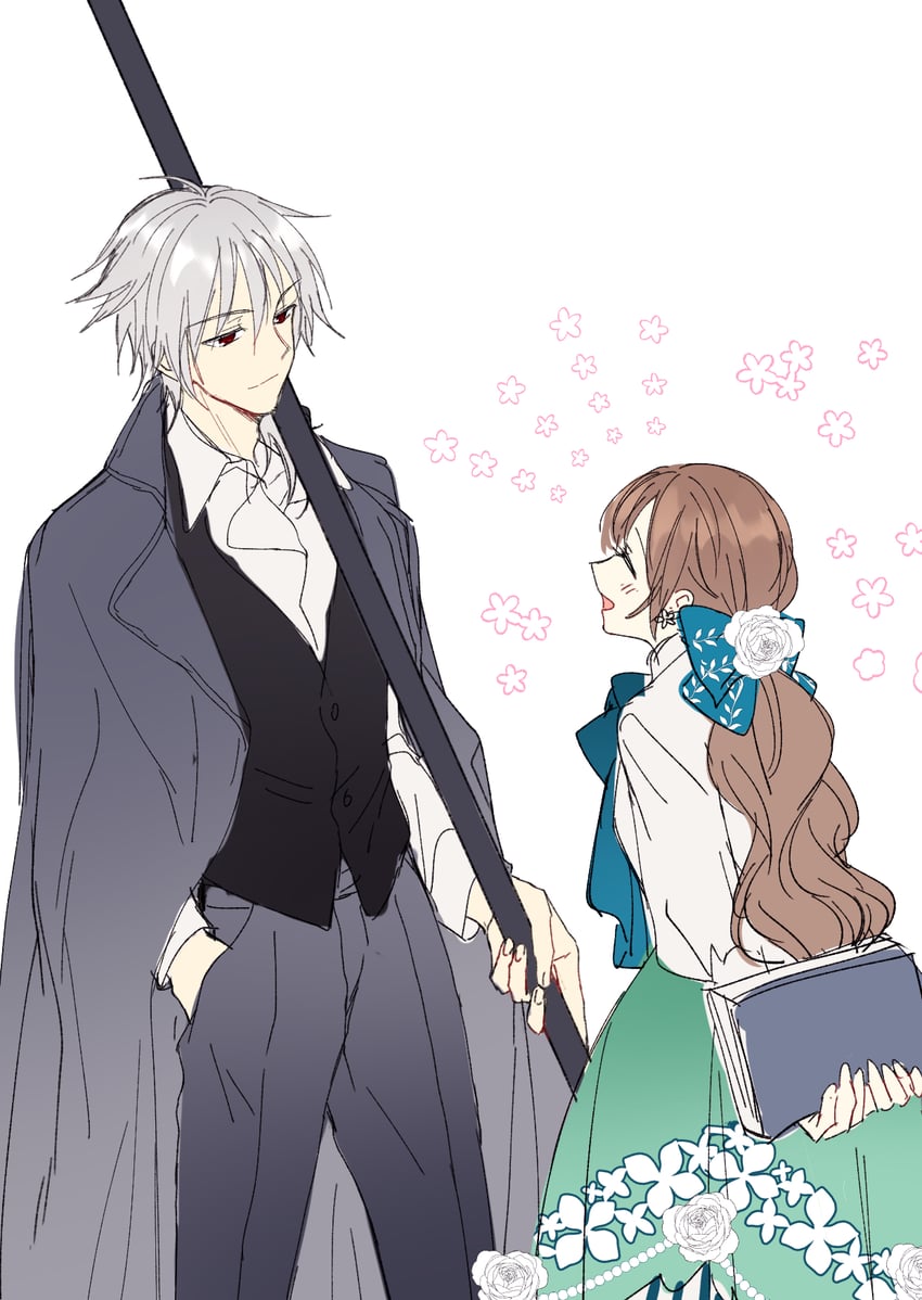 towa herschel and crow armbrust (eiyuu densetsu and 2 more) drawn by soap_(user_kghh4755)