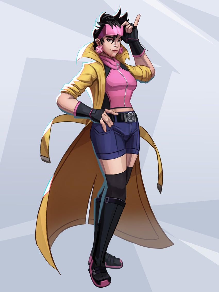 jubilee (marvel and 2 more) drawn by ribbions_art