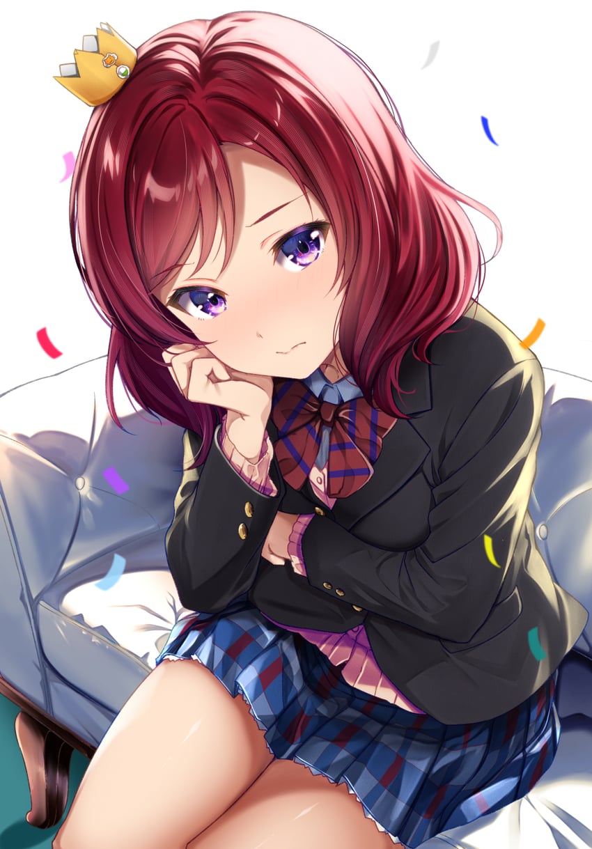 nishikino maki (love live! and 1 more) drawn by mad_(hazukiken)