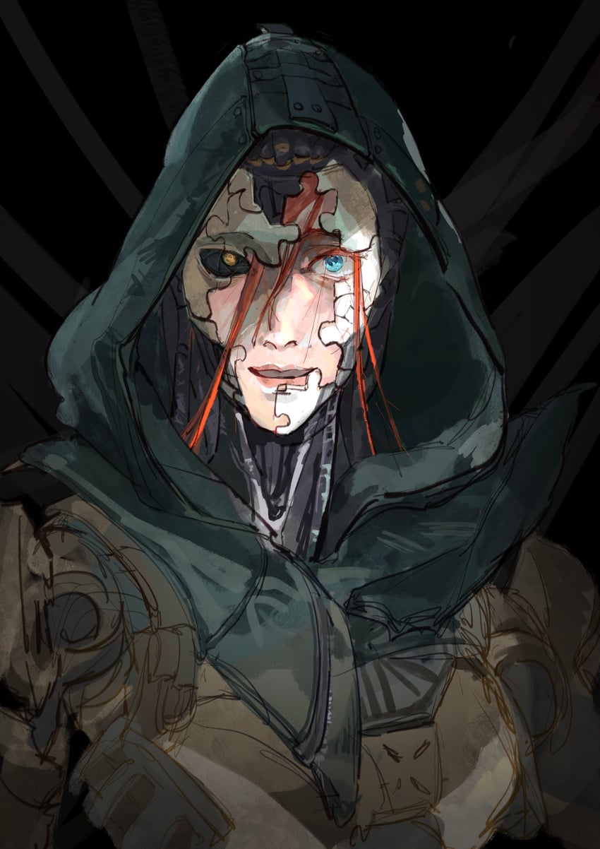 ash and ashleigh reid (apex legends) drawn by lenjor