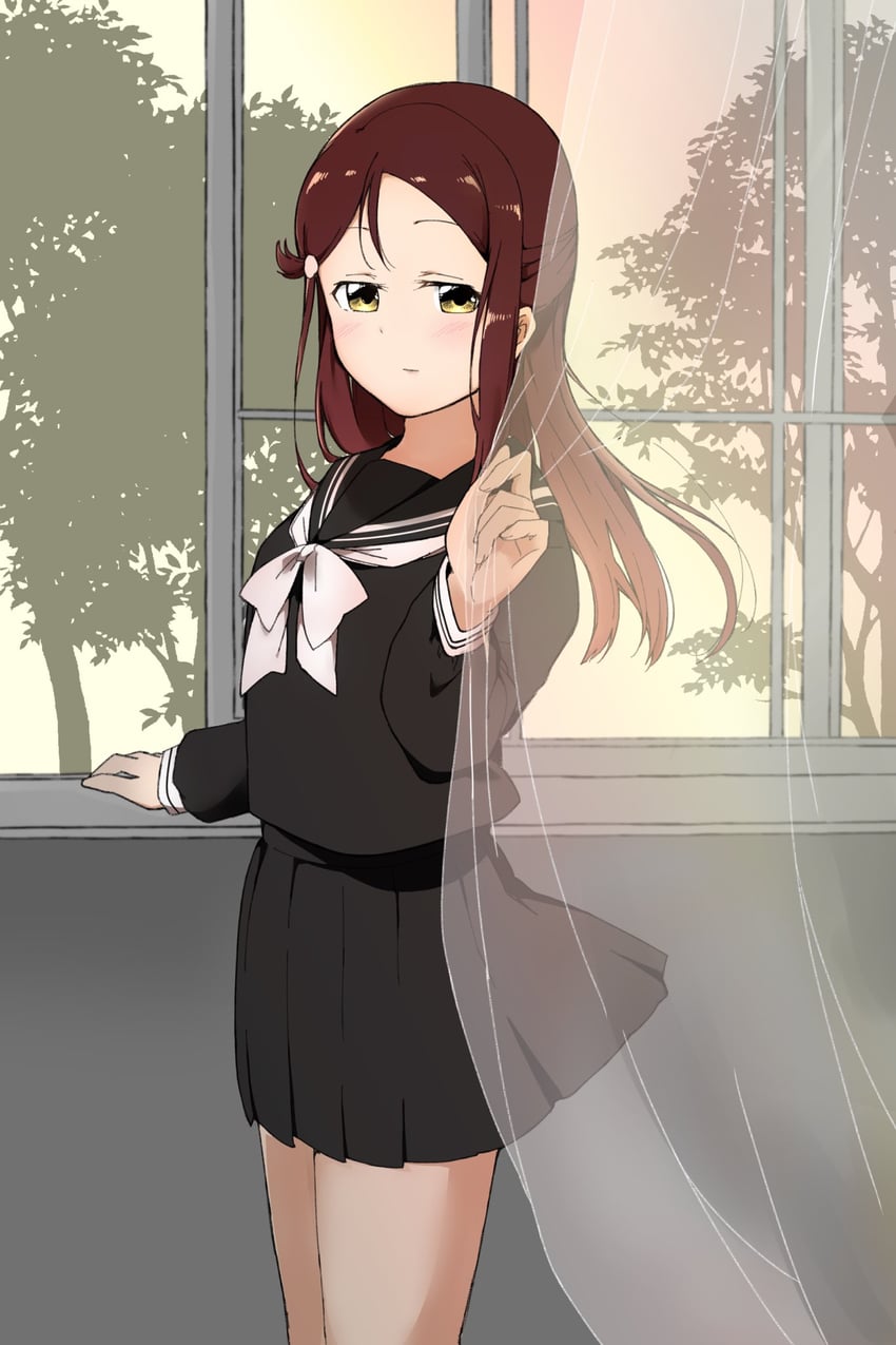 sakurauchi riko (love live! and 1 more) drawn by liz_(piyoko_piyop)