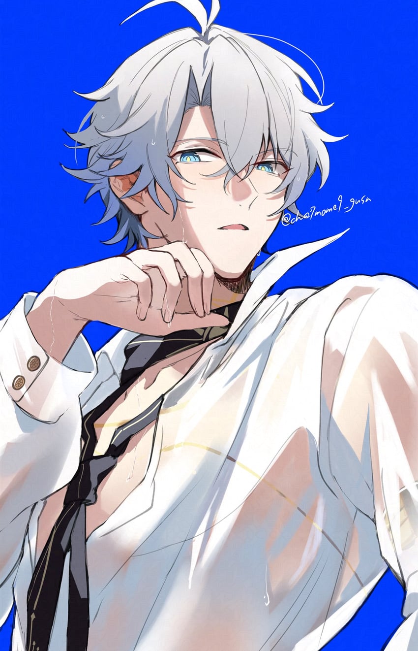 phainon (honkai and 1 more) drawn by cha7mome9_gnsn