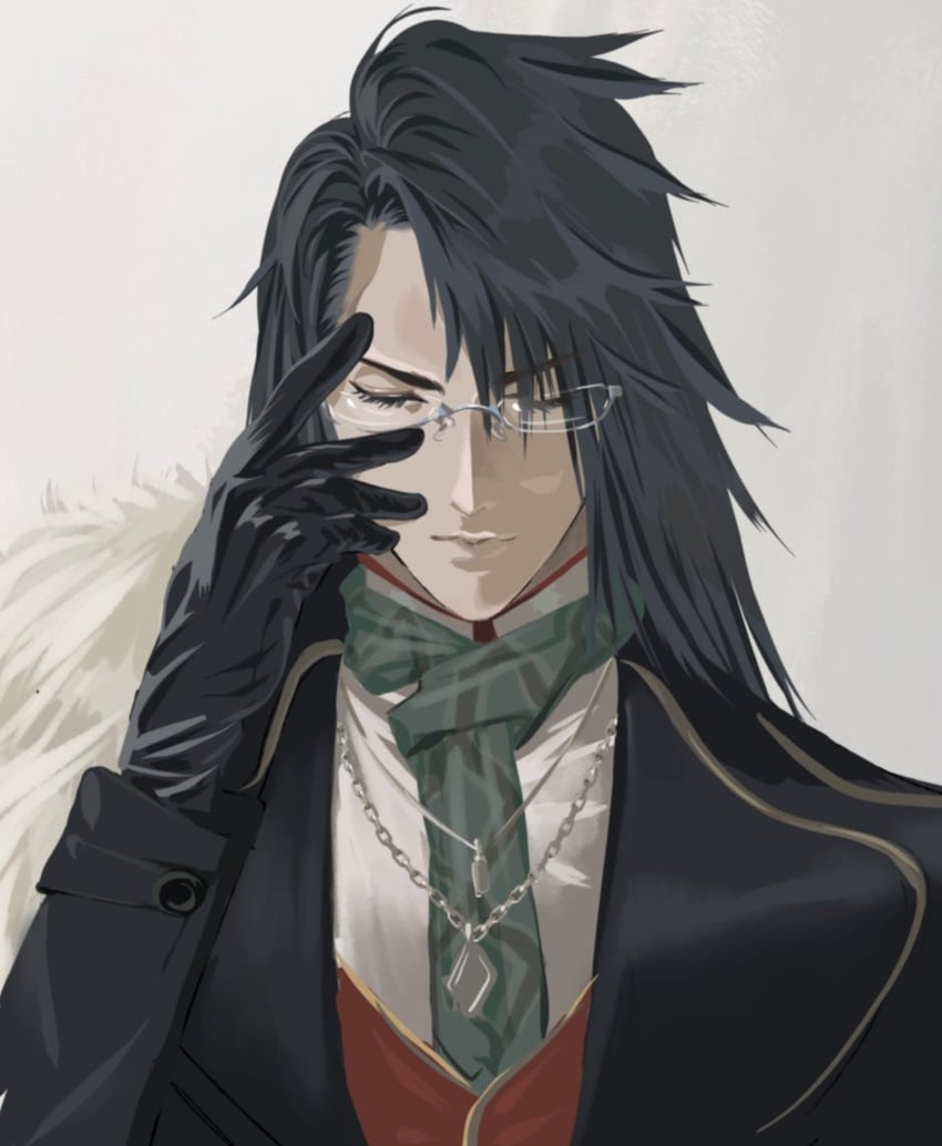 vincent valentine (final fantasy and 2 more) drawn by jinnai0606