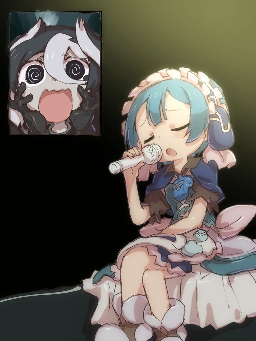 ozen and maruruk (made in abyss) drawn by ximu_shilang