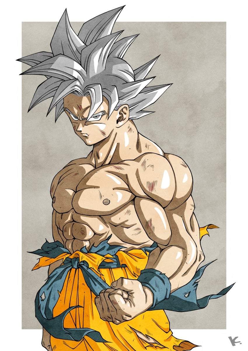 son goku (dragon ball and 1 more) drawn by kakeru_(dbskakeru)