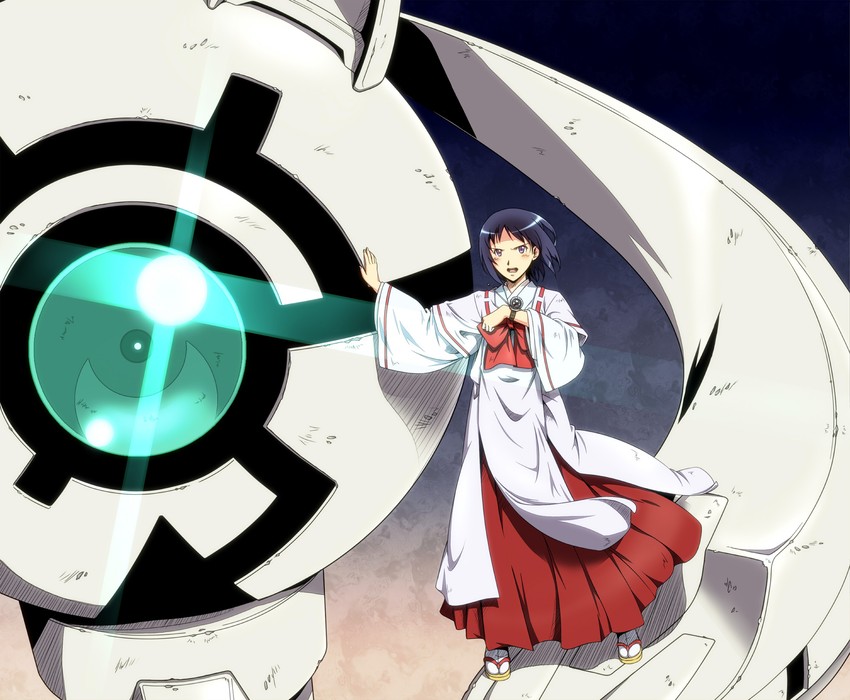 kuga utao and kukuri (giant robo and 1 more) drawn by sakuraba_tsukasa