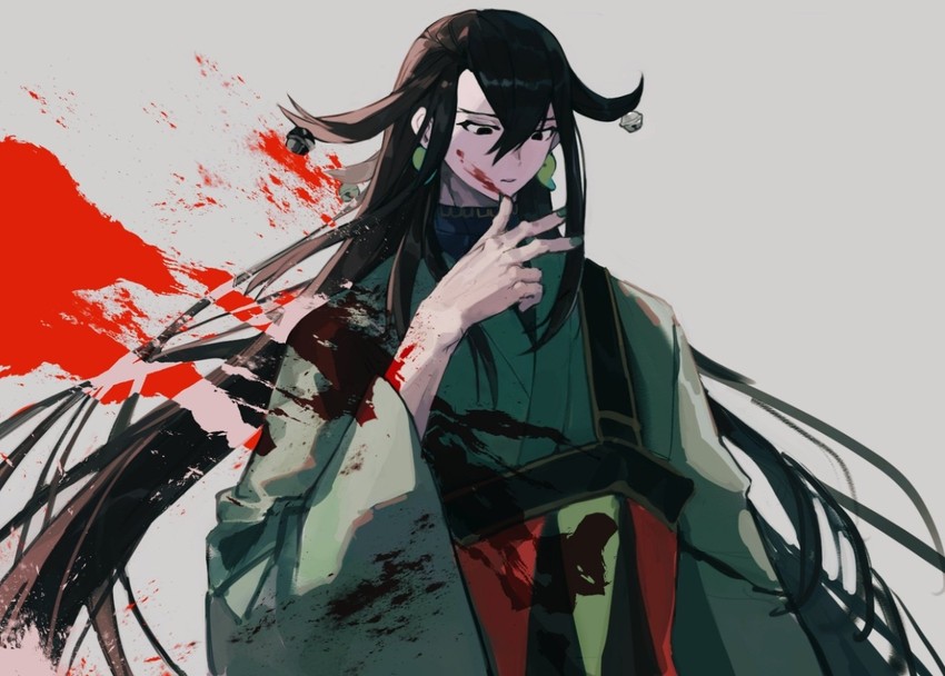 ashiya douman (fate and 1 more) drawn by gonrks