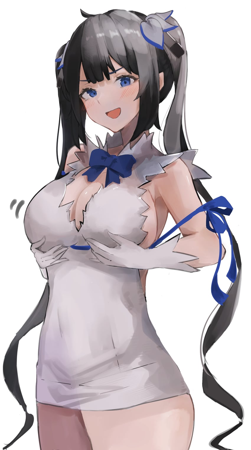 hestia (dungeon ni deai wo motomeru no wa machigatteiru darou ka) drawn by i_hinoe