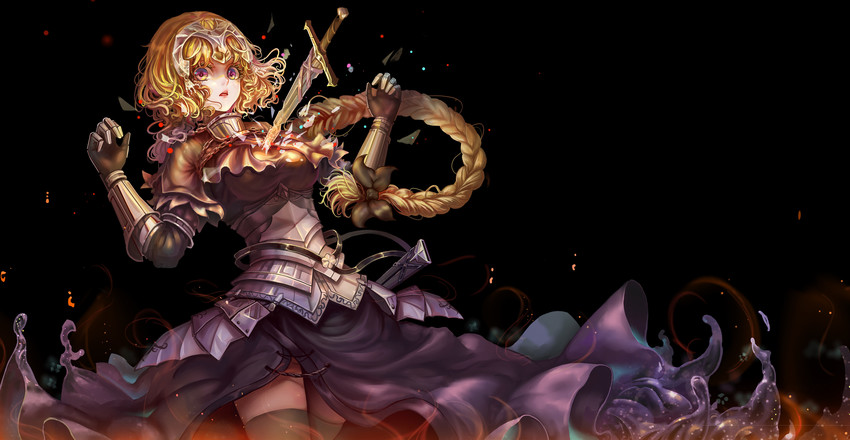 jeanne d'arc (fate and 1 more) drawn by kiyomasa_ren