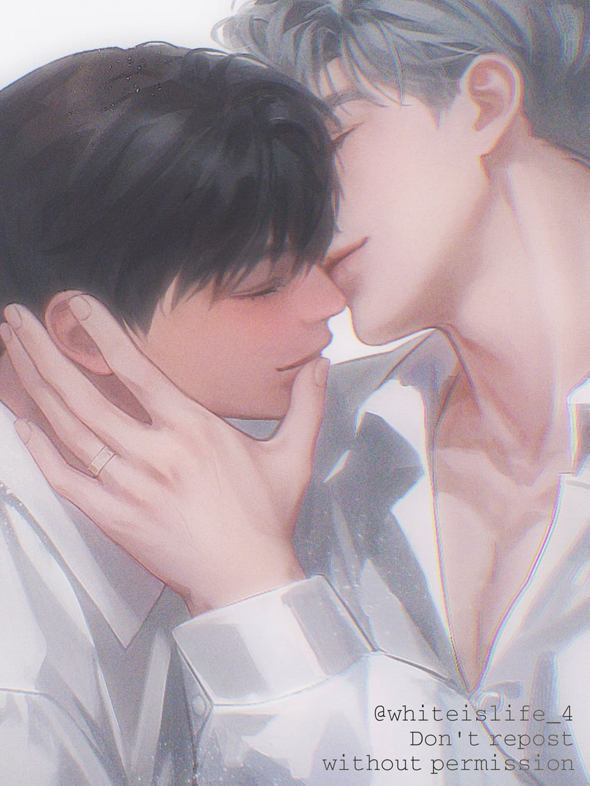 jeong taeui and ilay riegrow (passion) drawn by whiteislife_4