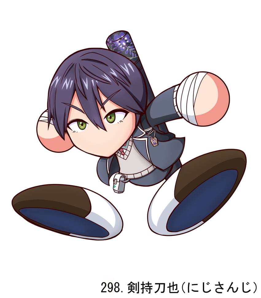 kenmochi touya (nijisanji and 1 more) drawn by shiroi_tansu